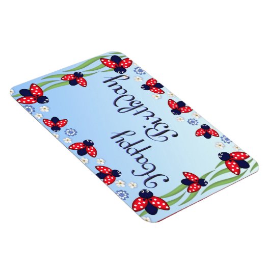 12 Ladybugs Magnet (Rechte Seite)