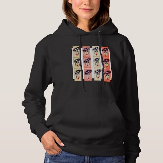 12 Ladys Design Hoodie (Vorderseite)