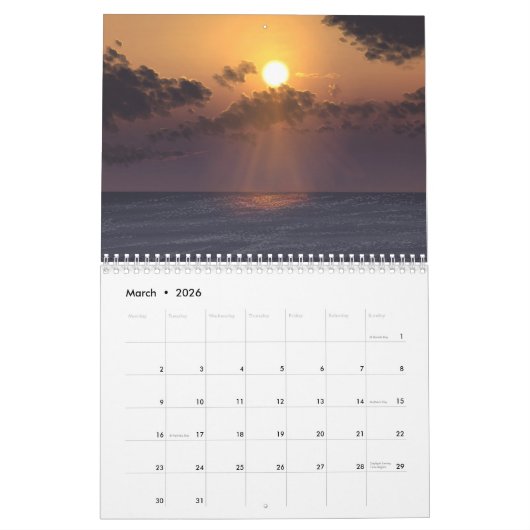 12 Landschaften Kalender (Mär 2026)