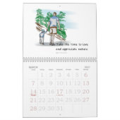 12 Lektionen vom Vater-Kalender Kalender (Mär 2027)