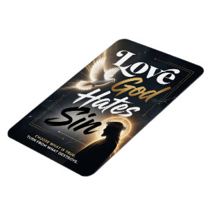 #12   Liebe Gott, hasse Sünde Magnet