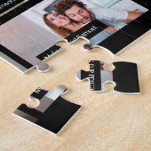 12 LIEBE-Typografie für benutzerdefinierte Foto-Co Puzzle (Seite)