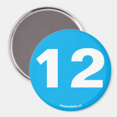 12 Magnet (Vorderseite/Rückseite)