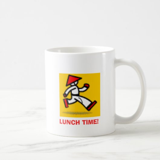 $12, MITTAGESSEN-ZEIT! , BREAKFASTLUNCHDINNERSNACK KAFFEETASSE (Rechts)
