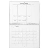 12 Monat 2026 Lebensmittelgeschäft: Kalender (Mär 2027)