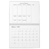 12 Monat 2026 Lebensmittelgeschäft: Kalender (Feb 2027)