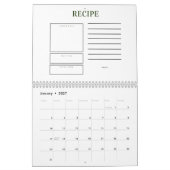 12 Monat 2026 Terminkalender für Weinbaukarten Kalender (Jan 2027)