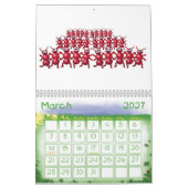 12 Monate Ameisen Kalender (Mär 2027)