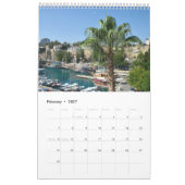 12 Monate Antalya, Türkei Kalender (Feb 2027)