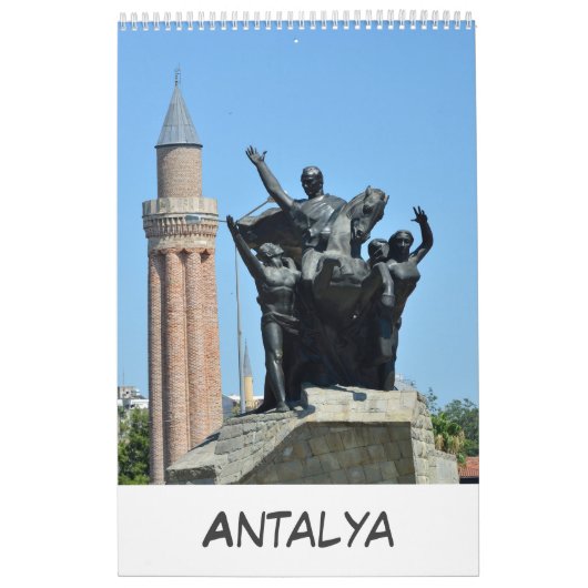 12 Monate Antalya, Türkei Kalender (Titelbild)
