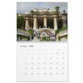 12 Monate Barcelona, Spanien Mauerkalender Kalender (Jan 2026)