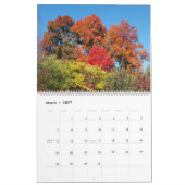 12-Monate-Bäume Kalender (Mär 2027)