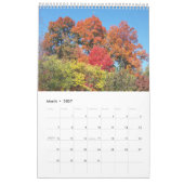 12-Monate-Bäume Kalender (Mär 2027)