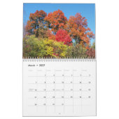 12-Monate-Bäume Kalender (Mär 2027)