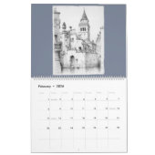 12 Monate Bilder des Venedig-Kalenders Kalender (Feb 2026)