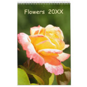 12 Monate Blume Kalender (Titelbild)