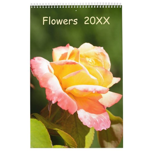 12 Monate Blume Kalender (Titelbild)