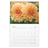 12 Monate Blume Kalender (Mär 2026)