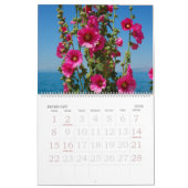 12 Monate Blume Mauerkalender Kalender (Feb 2026)