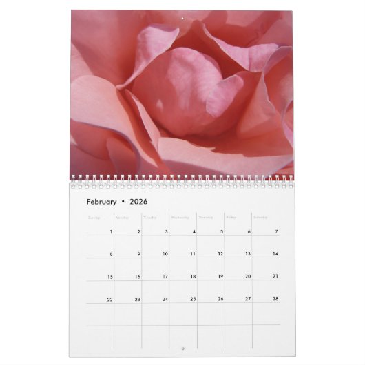 12 Monate Blumenfotografie, 4. Ausgabe Kalender (Feb 2026)