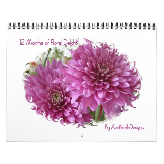 12 Monate Blumenkohl-Blume Kalender (Titelbild)