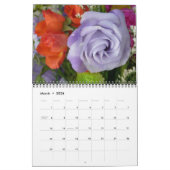 12 Monate Blumenkohl-Blume Kalender (Mär 2026)