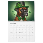 12 Monate Boxer Hunde: Jahr Lange Boxer Dog Spaß Kalender (Mär 2027)