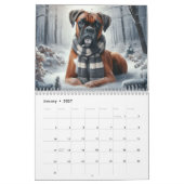 12 Monate Boxer Hunde: Jahr Lange Boxer Dog Spaß Kalender (Jan 2027)