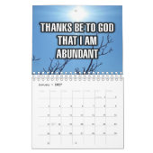 12-Monate "Dank sei Gott, dass ich..." Kalender (Jan 2027)