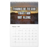 12-Monate "Dank sei Gott, dass ich..." Kalender (Feb 2027)
