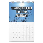 12-Monate "Dank sei Gott, dass ich..." Kalender (Jan 2027)