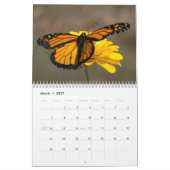 12 Monate des Monarch-Kalenders Kalender (Mär 2027)