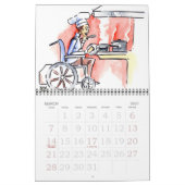 12 Monate einer zugänglichen Gemeinschaft Kalender (Mär 2027)