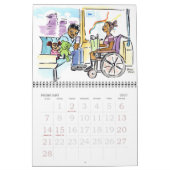 12 Monate einer zugänglichen Gemeinschaft Kalender (Feb 2027)