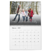 12 Monate Familienfotos Kalender (Feb 2027)