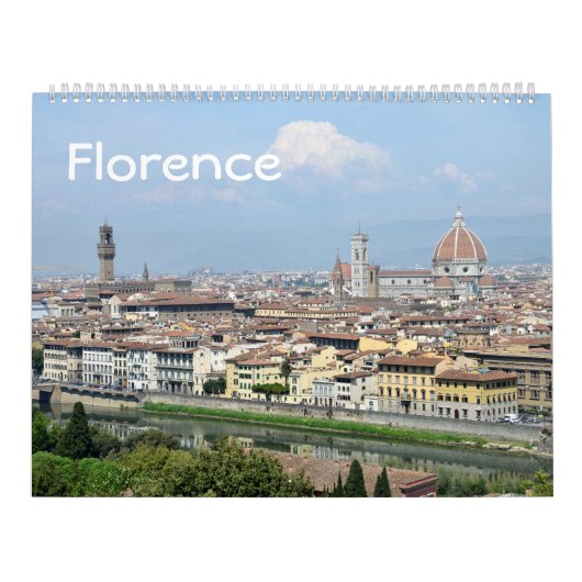12 Monate Florenz, Italien Foto Kalender (Titelbild)
