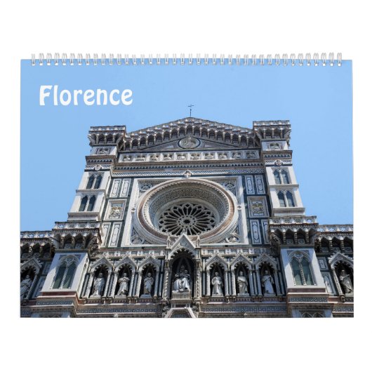 12 Monate Florenz, Italien Foto Kalender (Titelbild)