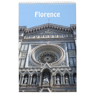 12 Monate Florenz, Italien Foto Kalender