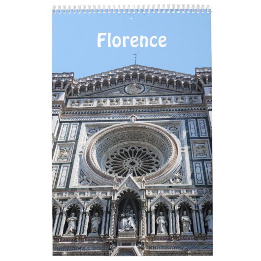 12 Monate Florenz, Italien Foto Kalender (Titelbild)