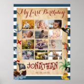 12 Monate Foto im ersten Jahr Poster (Vorne)