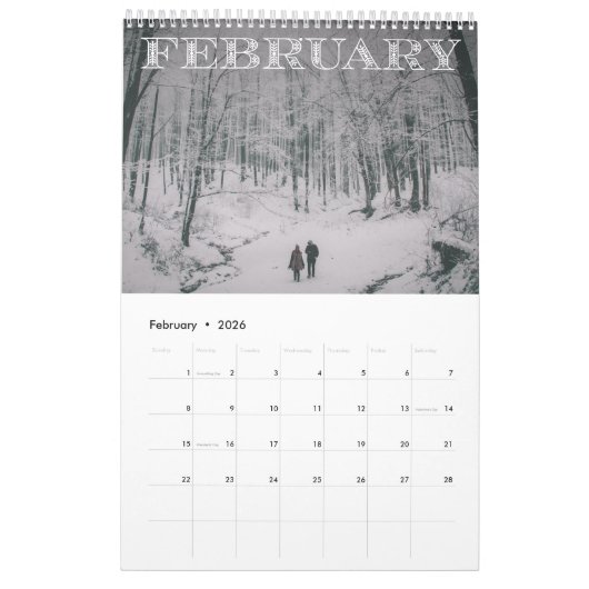 12 Monate Foto Kalender (Feb 2026)