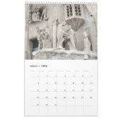 12 Monate Foto-Kalender La Sagrada Familia Kalender (Mär 2026)