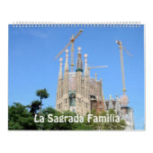 12 Monate Foto-Kalender La Sagrada Familia Kalender (Titelbild)