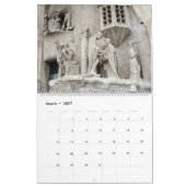 12 Monate Foto-Kalender La Sagrada Familia Kalender (Mär 2027)