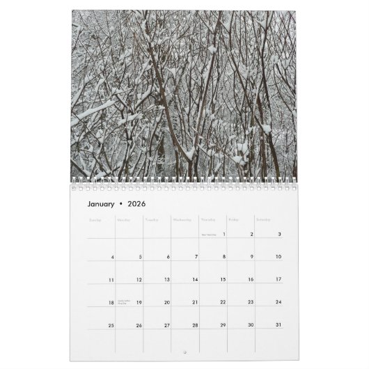 12 Monate Fotos der Saison, 2. Ausgabe Kalender (Jan 2026)