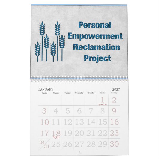 12 Monate Frauen-Power Kalender (Jan 2027)