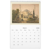 12 Monate Hagia Sophia Wall Calendar Kalender (Mär 2026)