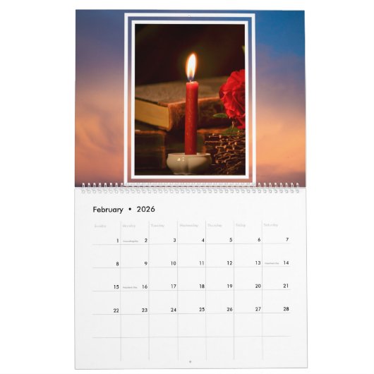 12 Monate Hexenkraft Magick Wicca Magic Planner Kalender (Feb 2026)