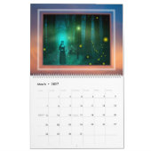 12 Monate Hexenkraft Magick Wicca Magic Planner Kalender (Mär 2027)