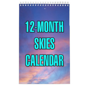 12-Monate-Himmel Kalender